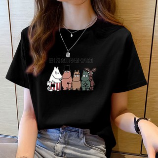 พร้อมส่ง 🎉 เสื้อยืดคอกลมแขนสั้นผู้หญิง เสื้อยืดคอกลม เสื้อยืดแฟชั่น เสื้อยืดผู้หญิง เสื้อยืด