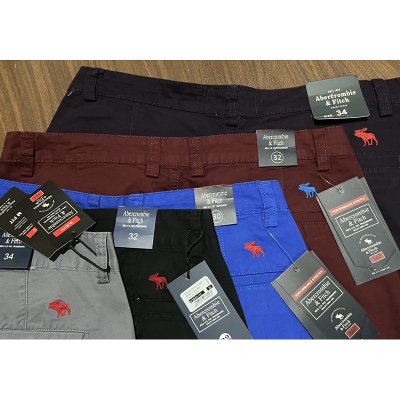 ABERCROMBIE & FITCH SHORT PANTS กางเกงขาสั้น สำหรับผู้ชาย #1