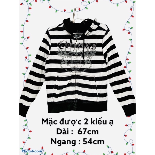 เสื้อแจ็คเก็ต 2hand CAN BE WEARED 2 สไตล์ (วัดด้านบน)