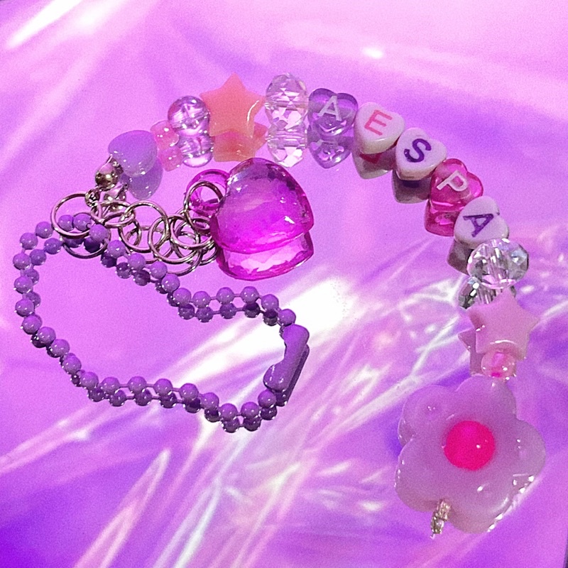 ✨💜aespa keychain 💜✨ พร้อมส่ง!! พวงกุญแจ aespa 🐍⚡️