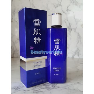 Kose Sekkisei lotion 360 ml. น้ำโสมโคเซ่ หน้าขาวกระจ่างใส น้ำตบผีดิบ