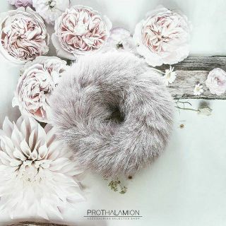 Cute Fur Hair Ties : ที่รัดผม ขน เฟอร์ น่ารัก