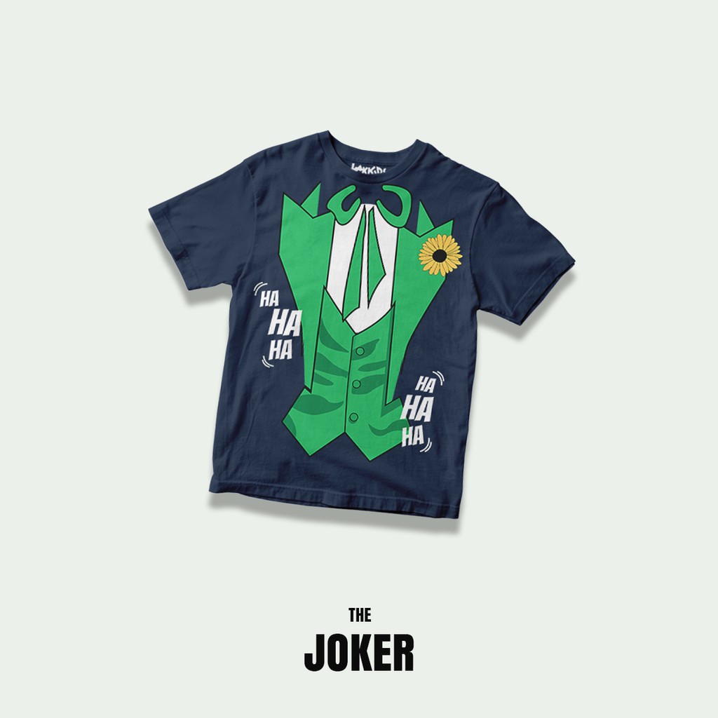 LOOKIDS เสื้อยืดเด็ก Cotton Combed 24s Super Hero Joker