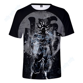 เสื้อยืด พิมพ์ลาย DragonBall Z Goku Super Saiyan สําหรับผู้ใหญ่ และวัยรุ่น