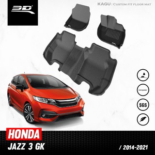 พรมปูพื้นรถยนต์ 3D HONDA JAZZ 2014 ถึง ปีปัจจุบัน