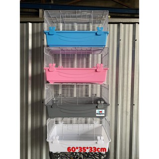 Hamster cage 60*35*33cm กรงหนูแฮมสเตอร์ 60 เซน ‼️ พร้อมส่ง‼️ กรงหนู แฮมสเตอร์ เม่นแคระ แฟตเทล แกสบี้ กระต่าย