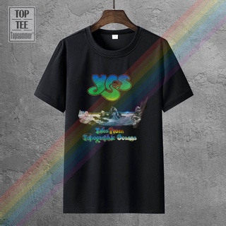 GILDAN 【Chic Tops】เสื้อยืดผ้าฝ้าย 100% พิมพ์ลาย Yes Topographic Oceans สําหรับผู้ชาย S M L Xl 2XlS-5XL