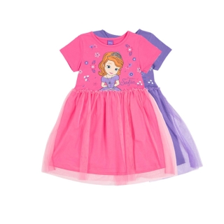 Disney Sofia the first Girl Dress - ชุดเดรสกระโปรงเด็ก เจ้าหญิงโซเฟีย สินค้าลิขสิทธ์แท้100% characters studio