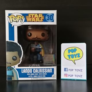 FUNKO POP STAR WARS LANDO CALRISSIAN 30 รุ่นแรก หายาก พร้อมส่ง สตาร์วอร์ส Star Wars Figure Darth Vader Jedi Mandalorian