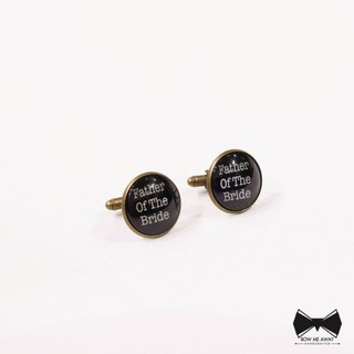 คัฟลิงค์พ่อเจ้าสาว-Father of the bride Cufflinks