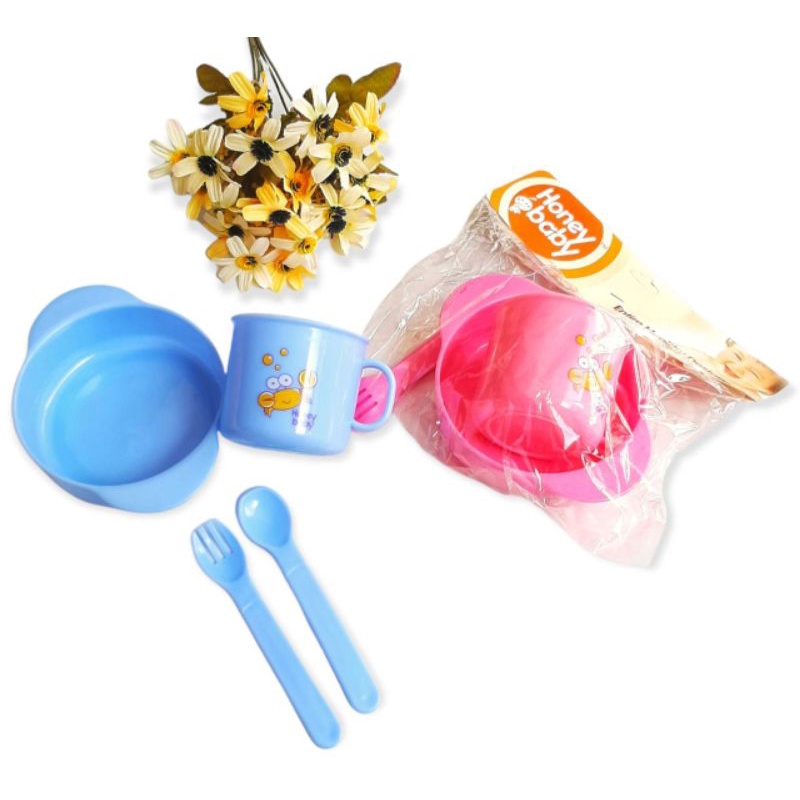 ชุดอาหารเด็ก - FOOD PLACE - BABY EATING UTENSILS SET - ชามเด็ก