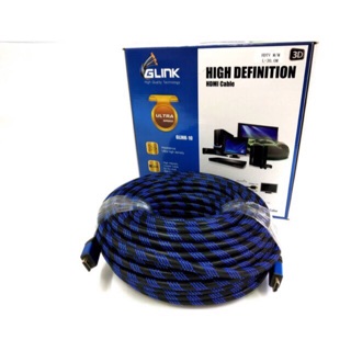 Glink สาย HDMI 30m เมตร M/M V1.4 3D 24K ULTRA HIGH SPEED รุ่น Glink-10