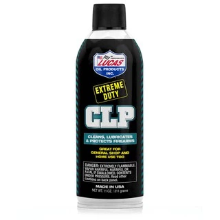 CLP Aerosol ซีแอลพี สเปร์ย ชโลมผิวกันสนิม ทำความสะอาด และปกป้องปืน ในขั้นตอนเดียว 11oz. Lucas Oil