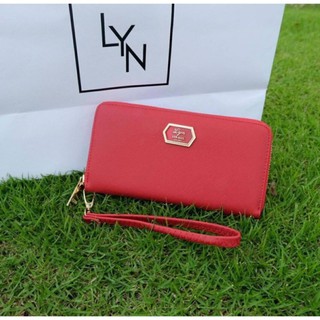 LYN WALLET M COLOR RED