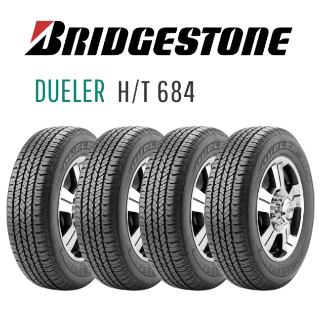 [ส่งฟรี+ติดตั้งฟรี] BRIDGESTONE 265/65 R17 รุ่น D684 ยางใหม่ปี2026