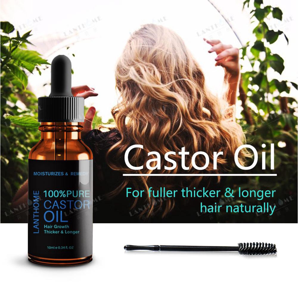 100 Pure Organic Castor Oil Hair And Eyelashes Stimulate Shopee