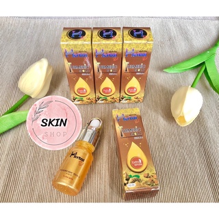 (1ชิ้น)Turmeric Gold Serum by Herbal เซรั่มขมิ้นเฮิร์บ เซรั่มขมิ้นทองคำ ขนาด 10 กรัม