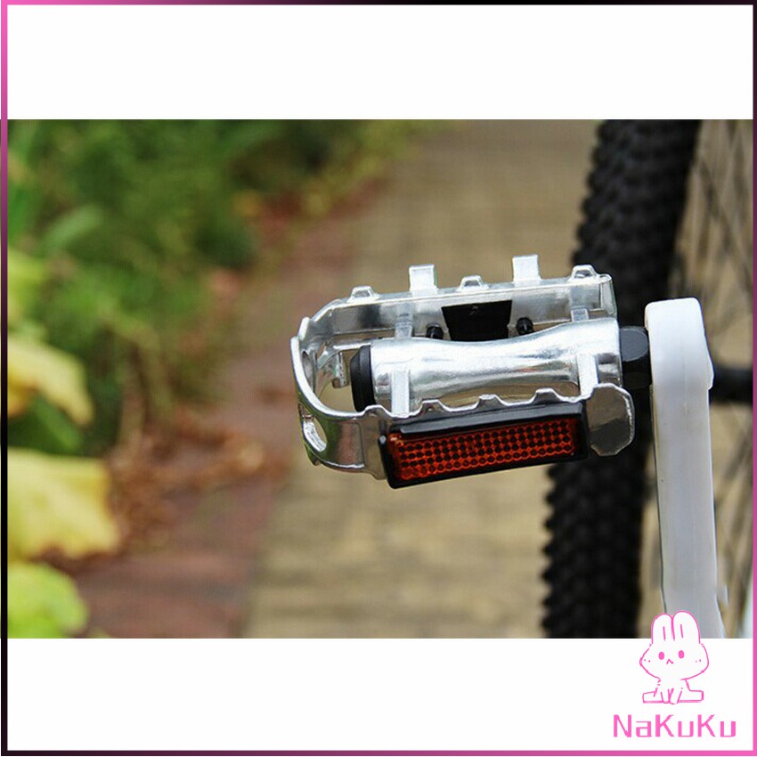NKK บันไดจักรยานอลูมิเนียม อุปกรณ์จักรยาน มี 2 สี สีเงิน และ สีดำ Bicycle pedals