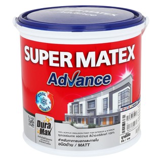 สีน้ำทาภายนอก TOA SUPERMATEX BASE A ด้าน 1 แกลลอน