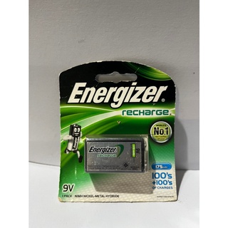 ถ่านชาร์จ 9V (1 ชิ้น) Energizer NH-22BP1 9V rechargeable battery (1 pc.) Energizer NH-22BP1