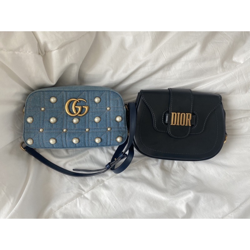 กระเป๋า Dior+Gucci แท้