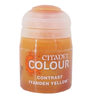 Citadel : CONTRAST: IYANDEN YELLOW (18ML) สีอะคริลิคสำหรับทาโมเดล