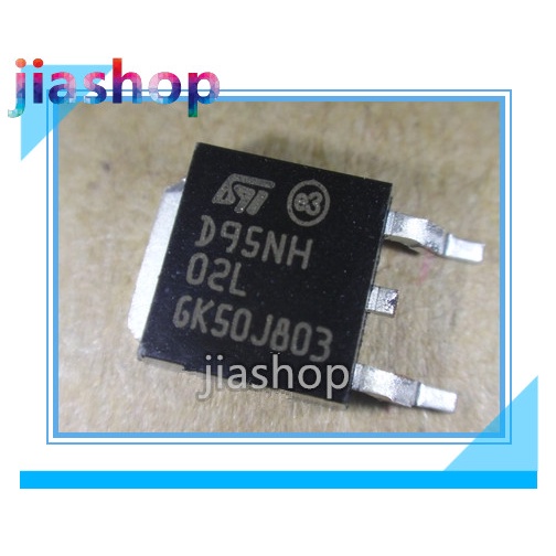 10 ชิ้น D95NH02L TO252 STD95NH02L D95NH 02L TO252 80A 24V MOSFET ใหม่บน