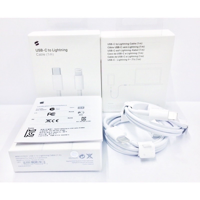 สายชาร์จไอโฟน IPhone IP11 (แท้) USB-C to Lightning  *รูปถ่ายจากสินค้าจริง* ใช้ได้หลายรุ่น iP11 ขึ้นไ