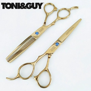 ถูก/แท้ Toni&amp;Guy กรรไกรตัดผม (มือซ้าย) 1คู่ ขนาด 6 นิ้ว (Made in Japan)