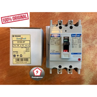 Terasaki E100SF 30A 3P 10KA MCCB E100SF30A