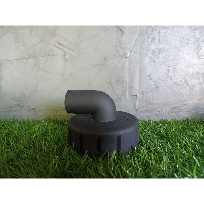 สกิมเมอร์ สะดือเทียมจานกว้าง4นิ้ว (ทำจากฝาครอบท่อ3