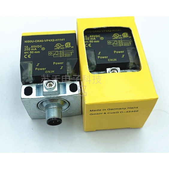 NI50U-CK40-VP4X2-H1141 NI50U-CK40-VN4X2-H1141 square proximity switch sensor spotOriginal สินค้าของแ
