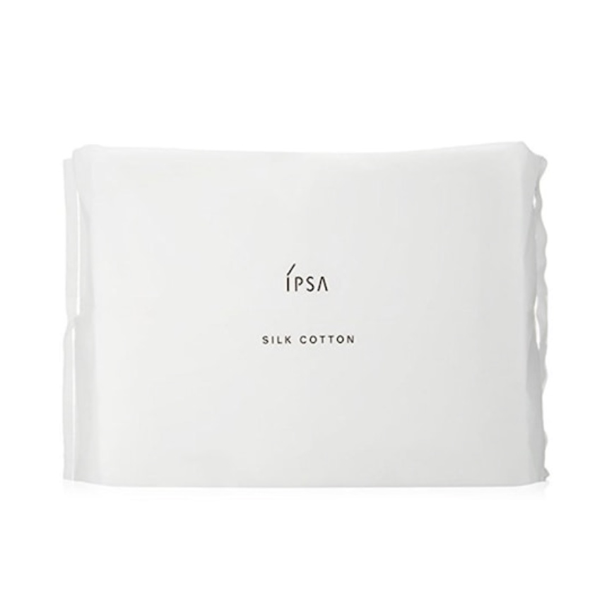 IPSA สำลีสำหรับเช็ดหน้า Silk Cotton Facial 120 แผ่น