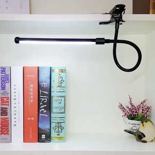 โคมไฟหนีบโต๊ะ LED  อะโลมีเนียม6W5V