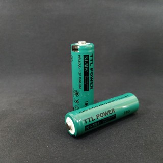 ถ่านชาร์จ Ni-Mh 1100 mAh Size AA (มี มอก.)
