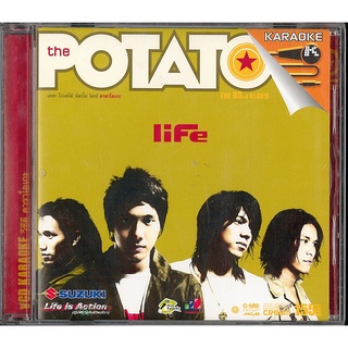 VCD แผ่นเพลง วงโปเตโต้ Potato อัลบั้ม Life ไลฟ์ แผ่นแท้ 100%