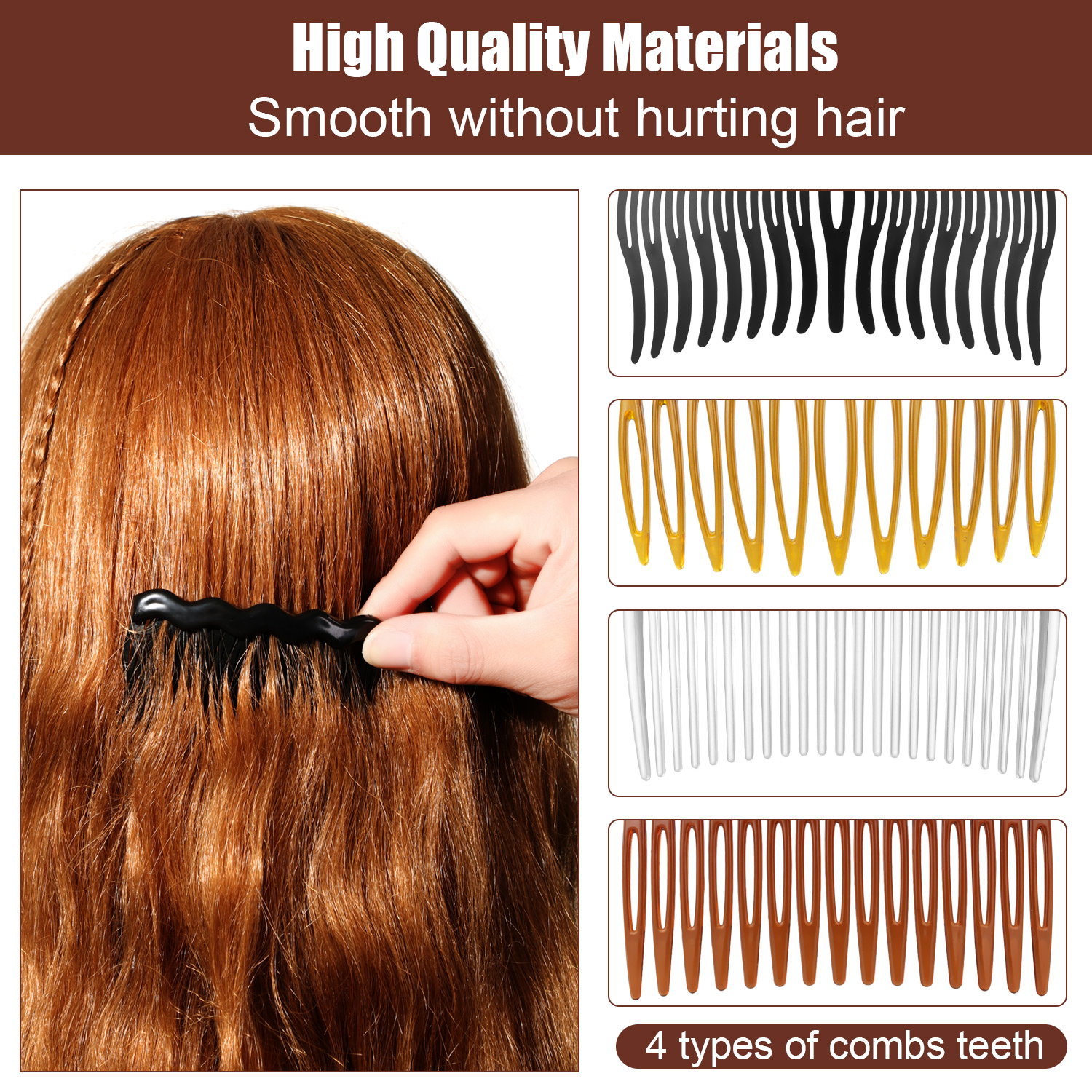 plastic clips for hair pieces