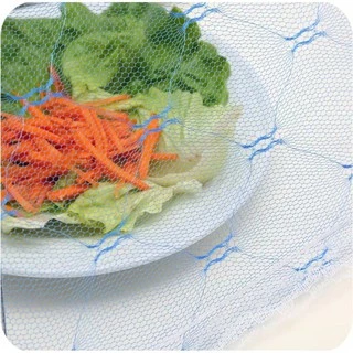 ฝาชีมุ้งครอบ มุ้งฝาชีครอบอาหาร สามารถพับเก็บได้ ฝาชี (FR121)