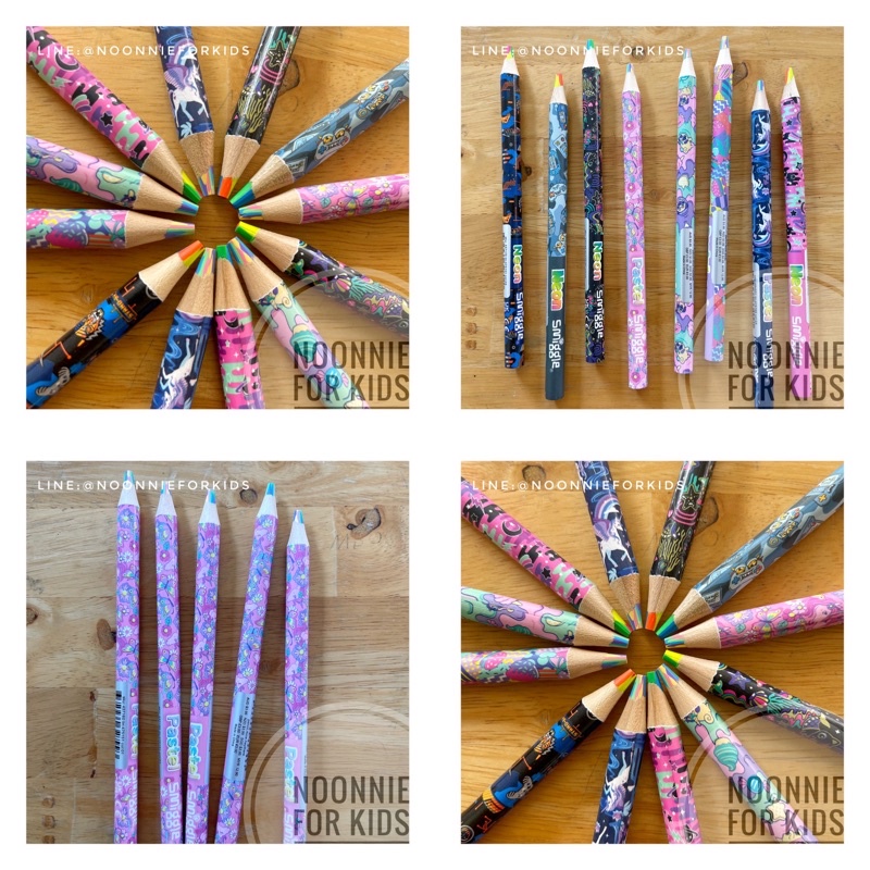 ดินสอสีรุ้ง Smiggle Scented Rainbow Pencil แท้จากออสเตรเลีย***จ่ายปลายทางได้ค่ะ