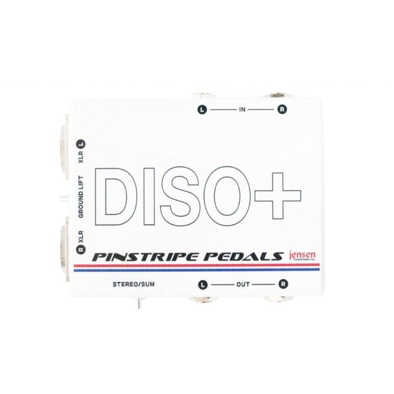เอฟเฟก Pinstripe Pedals DISO+ Dual Stereo Isolator DI Box เอฟเฟกต์