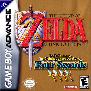 ตลับ GBA The Legend of Zelda: A Link to the Past and Four Swords ตลับผลิตใหม่ ระบบ เซฟ ไอซี ไม่ใช้ถ่าน