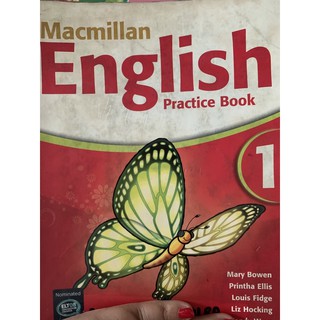 Macmillan English practice book 1 มือ 2 ป1