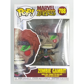 Funko Pop Marvel Zombies - Zombie Gambit : 788 (กล่องมีตำหนินิดหน่อย) แบบที่ 1