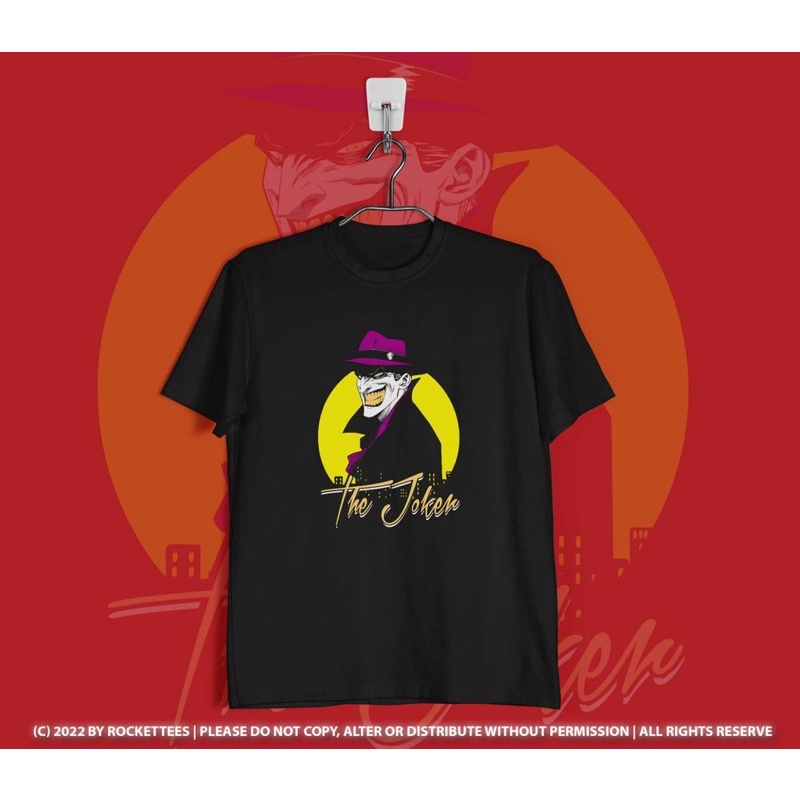 เสื้อยืด Joker DC ผ้าฝ้าย 100% Unisex