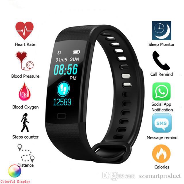 ⭐️‼️นาฬิกา Smart Bracelet รุ่น i9 ‼️ ⭐️นับก้าวเดิน วัดชีพจร วัดแคลอรี่ โทรศัพท์ได้ รับข้อความ วิ่ง ก