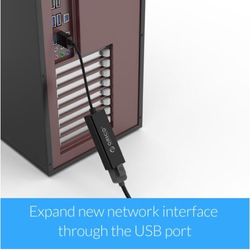 ORICO USB 2.0/3.0 to LAN รุ่น UTJ-U2  UTJ-U3 - สีดำ-รับประกัน 2 ปี #3