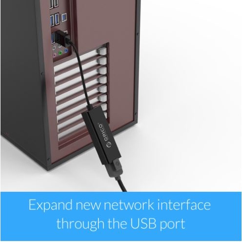 ORICO USB 2.0/3.0 to LAN รุ่น UTJ-U2 UTJ-U3 - สีดำ-รับประกัน 2 ปี #8