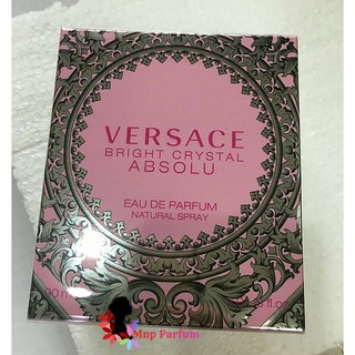 Versace Bright Crystal Absolu Eau De Parfum 90 ml. ( กล่องซีล )