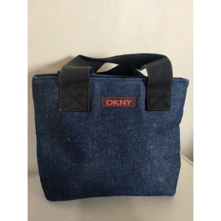 DKNY งานผ้า ถือน่ารักงุงิ จุ้งจิิ่ง ผ้ายีนไซด์มินิ น่ารักจิงๆบอกต่อ
