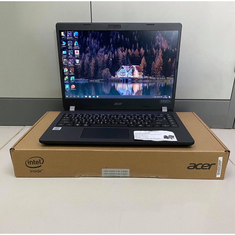 Notebook Acer TravelMate TMP214-52-564M (I5-GEN10) เครื่อง 1 เดือน ประกันยาวๆ เกือบ3ปีเต็ม